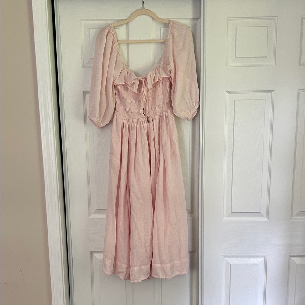 Free People Pink Oasis Dress